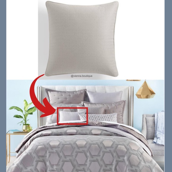 NWD Hotel Collection Honeycomb Trelli‎ Decor Pillow - Picture 10 of 12